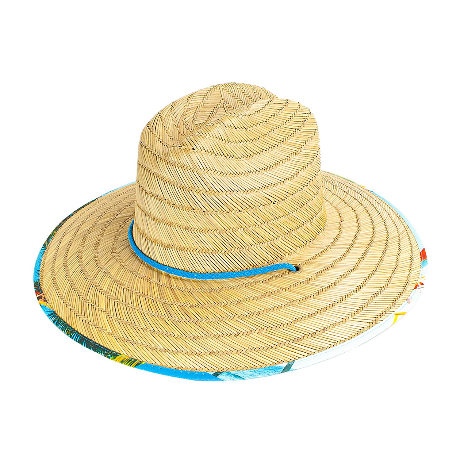 Off Coast Rye Straw Lifeguard Hat Doba